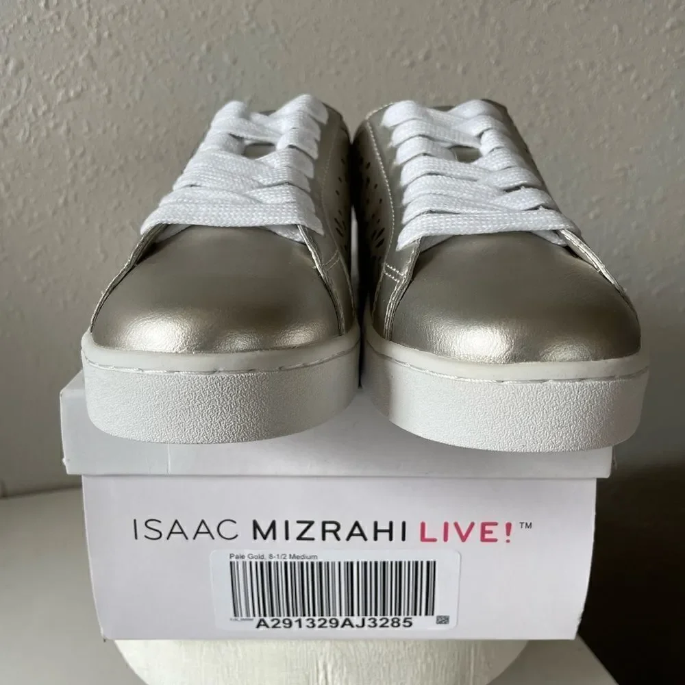 NIB Isaac Mizrahi Live Tamara Sneakers Sizes 5.5, 8.5 and 9